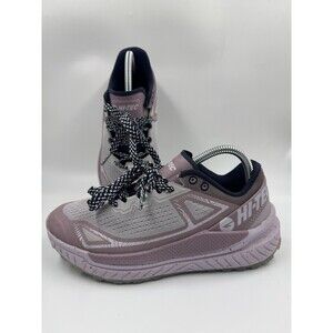 Hi-Tec Women Trail Shoe Athletic 7.5 Breathable Mesh, Lace Up, Lilac, Purple